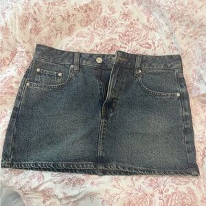 Pacsun mini denim skirt